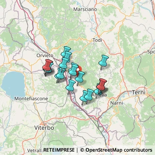 Mappa Via degli Orti, 05025 Guardea TR, Italia (10.6695)