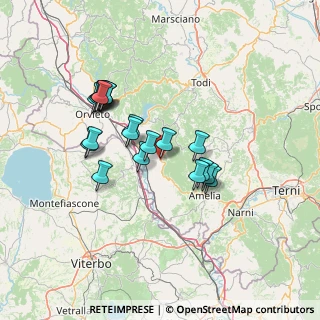 Mappa Via degli Orti, 05025 Guardea TR, Italia (12.6005)