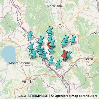 Mappa Via degli Orti, 05025 Guardea TR, Italia (11.0525)