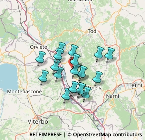 Mappa Largo Bartolomeo D'Alviano, 05025 Guardea TR, Italia (10.4605)