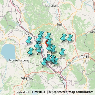 Mappa Via Roma, 05025 Guardea TR, Italia (10.4605)