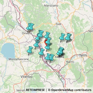 Mappa Via Roma, 05025 Guardea TR, Italia (11.1005)