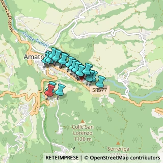 Mappa Frazione S. Cipriano, 02012 Amatrice RI, Italia (0.56)