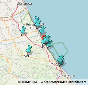 Mappa SS 16 Nord, 64025 Pineto TE (5.73154)