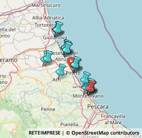 Mappa SS 16 Nord, 64025 Pineto TE (10.3705)