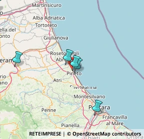 Mappa SS 16 Nord, 64025 Pineto TE (51.51462)