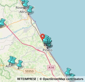 Mappa SS 16 Nord, 64025 Pineto TE (5.92063)