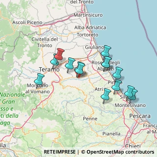 Mappa Contrada Parente, 64020 Castellalto TE, Italia (13.62786)