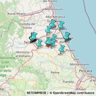 Mappa Contrada Parente, 64020 Castellalto TE, Italia (10.7225)