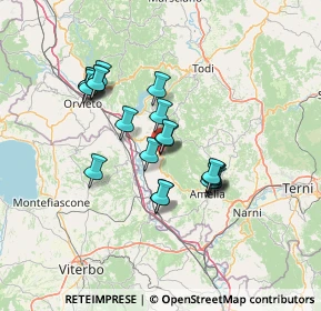 Mappa Via Vittorio Emanuele, 05025 Guardea TR, Italia (12.0715)