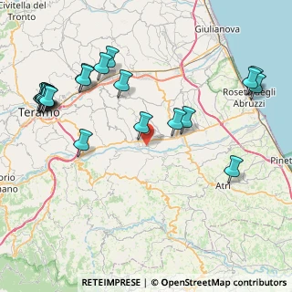 Mappa Via Tevere, 64020 Castellalto TE, Italia (10.6885)
