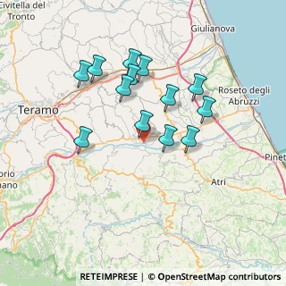 Mappa Via Tevere, 64020 Castellalto TE, Italia (6.65769)