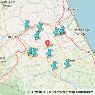 Mappa Via Tevere, 64020 Castellalto TE, Italia (7.22545)