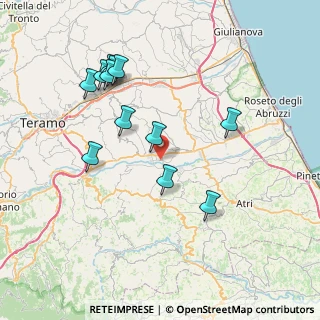 Mappa Via Tevere, 64020 Castellalto TE, Italia (8.0475)