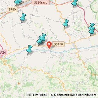 Mappa Via Tevere, 64020 Castellalto TE, Italia (5.97818)