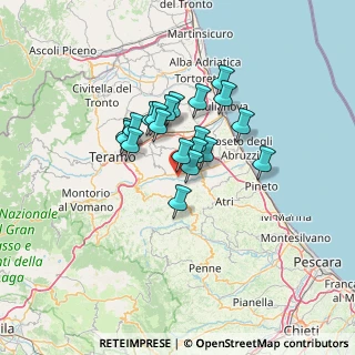 Mappa Via Tevere, 64020 Castellalto TE, Italia (9.7425)