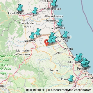 Mappa Via Tevere, 64020 Castellalto TE, Italia (23.643)
