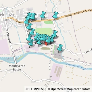Mappa Via Tevere, 64020 Castellalto TE, Italia (0.35)