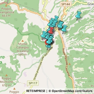 Mappa Via degli ortacci, 01010 Latera VT, Italia (0.55556)
