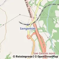 Hartă San Gemini
