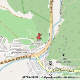 Mappa Via Monserrato, 38, 05034 Ferentillo, Terni (Umbria)