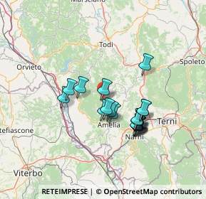 Mappa Via del Pantano, 05025 Guardea TR, Italia (11.962)
