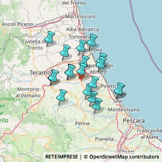 Mappa Via Maiella, 64020 Morro D'oro TE, Italia (11.32842)