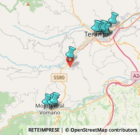 Mappa Via Forchetta, 64100 Teramo TE, Italia (4.93)
