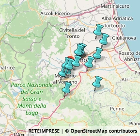 Mappa Via Forchetta, 64100 Teramo TE, Italia (8.45533)