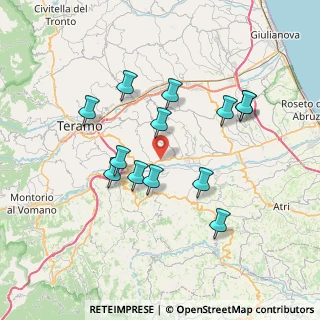 Mappa SS 150, 64020 Canzano TE, Italia (7.01385)