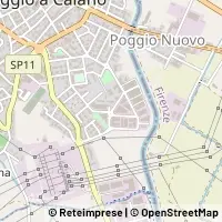 Map Poggio a Caiano