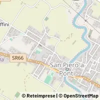 Kaart Campi Bisenzio