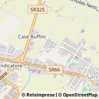 Map Campi Bisenzio