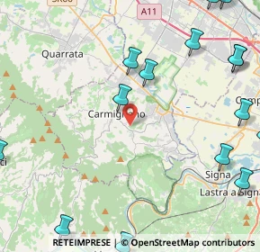 Mappa 59015 Carmignano PO, Italia (7.059)