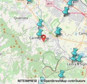 Mappa 59015 Carmignano PO, Italia (6.62)