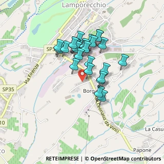 Mappa Via Antonio Meucci, 51035 Lamporecchio PT, Italia (0.35926)