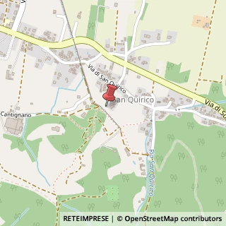 Mappa Via di San Quirico in Guamo, 78, 55060 Capannori, Lucca (Toscana)