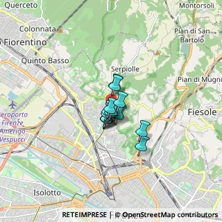 Mappa Viale San Damiano, 50141 Firenze FI, Italia (0.74563)