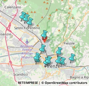 Mappa Via Mario Sbrilli, 50141 Firenze FI, Italia (4.09154)