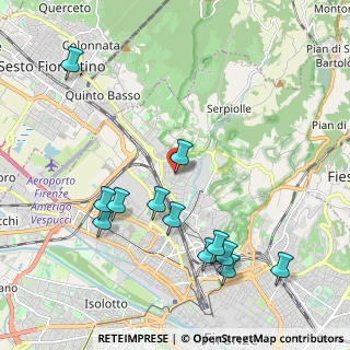 Mappa Via Mario Sbrilli, 50141 Firenze FI, Italia (2.33)