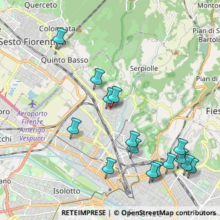 Mappa Via Mario Sbrilli, 50141 Firenze FI, Italia (2.57)