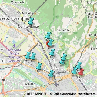Mappa Via Mario Sbrilli, 50141 Firenze FI, Italia (2.17308)