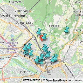 Mappa Via Mario Sbrilli, 50141 Firenze FI, Italia (2.047)