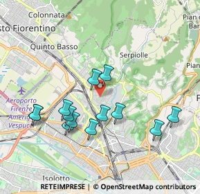 Mappa Via Mario Sbrilli, 50141 Firenze FI, Italia (1.88077)