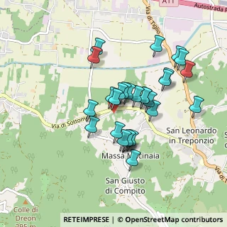 Mappa Via G. Giusti, 55060 Capannori LU, Italia (0.78929)