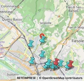 Mappa Villa Monna Tessa, 50139 Firenze FI, Italia (2.75867)