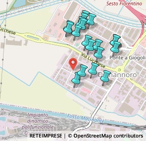 Mappa Via Torta, 50019 Sesto Fiorentino FI, Italia (0.448)