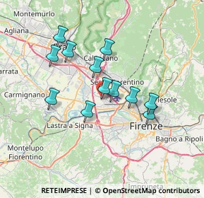 Mappa Via Torta, 50019 Sesto Fiorentino FI, Italia (6.0425)