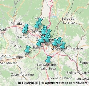 Mappa Via Torta, 50019 Sesto Fiorentino FI, Italia (8.94938)