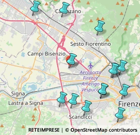 Mappa Via Torta, 50019 Sesto Fiorentino FI, Italia (5.27429)